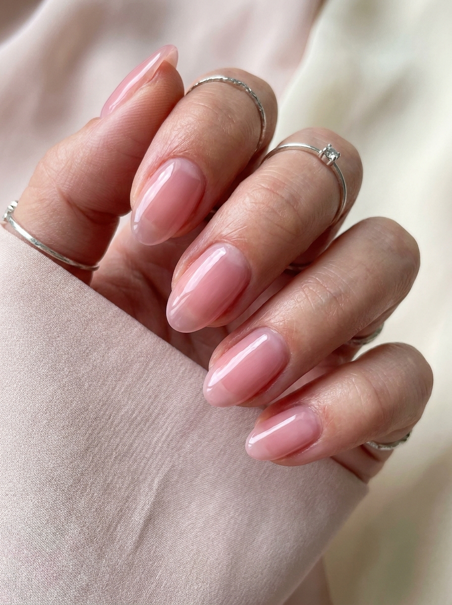 Pink Glass Nails als Glass Nails Inspiration 2026